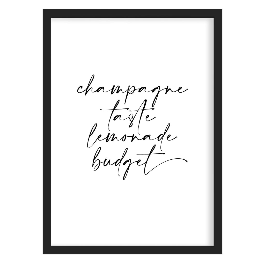 Copy of Lily Bollinger Champagne Art Print