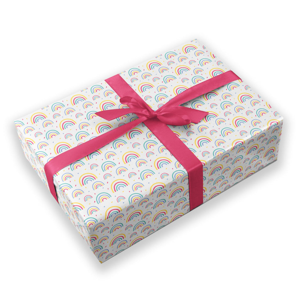 Luxury Recyclable Gift Wrap - Happy Rainbow