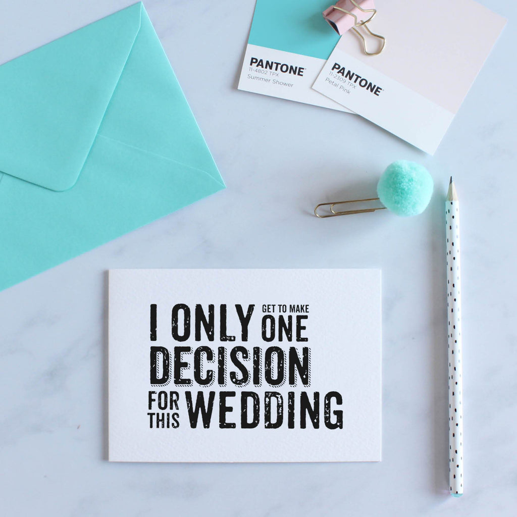 Quirky Best Man Card