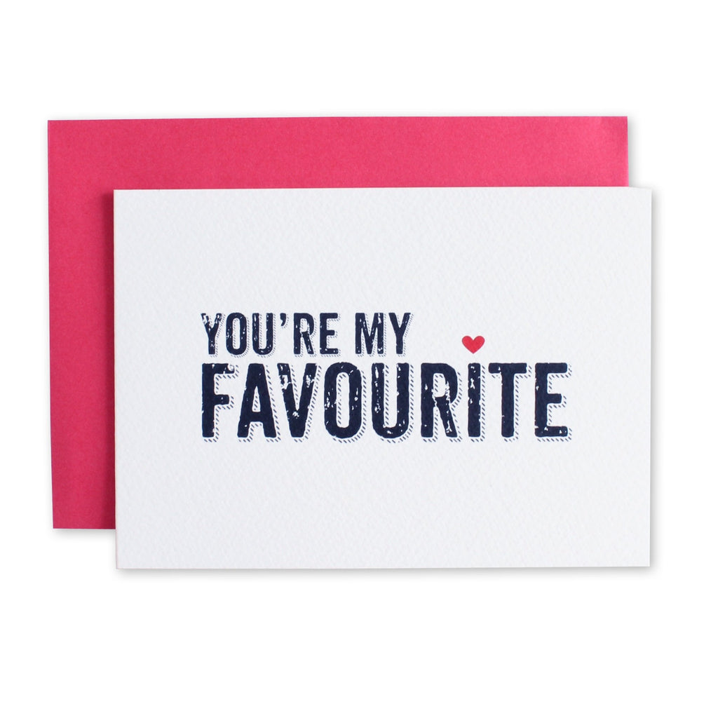 You're My Favourite Card