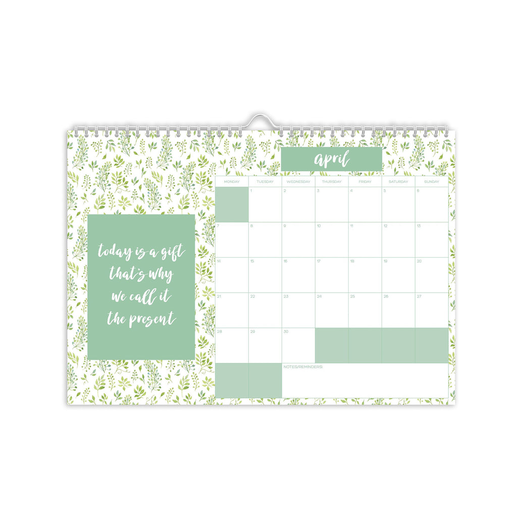 2025 Calendar - Inspirational/Motivational Quote Calendar with Month To View