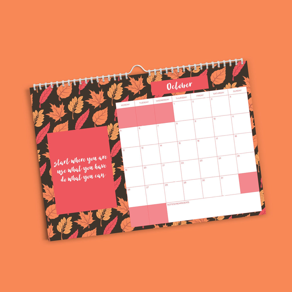 2026 Quote Calendar - Inspirational/Motivational Quote Calendar with Month To View