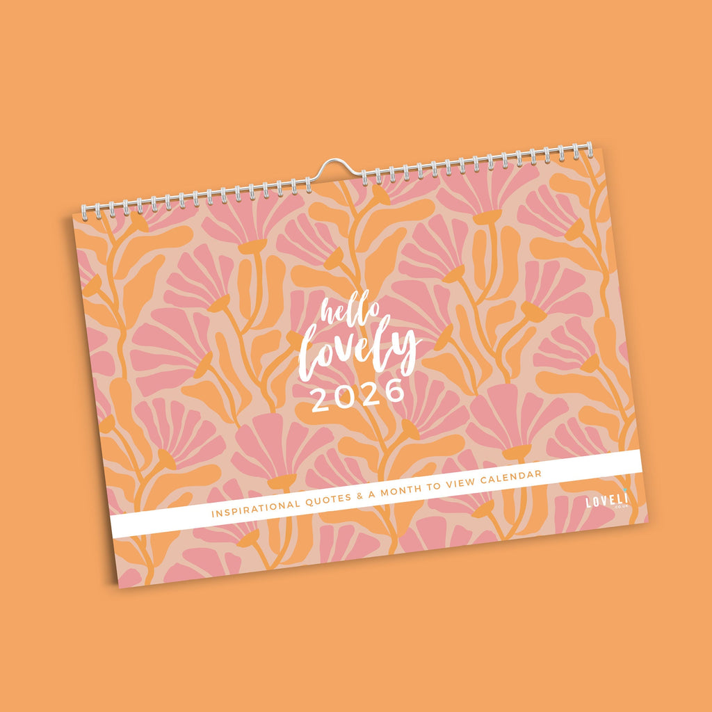 2026 Quote Calendar - Inspirational/Motivational Quote Calendar with Month To View