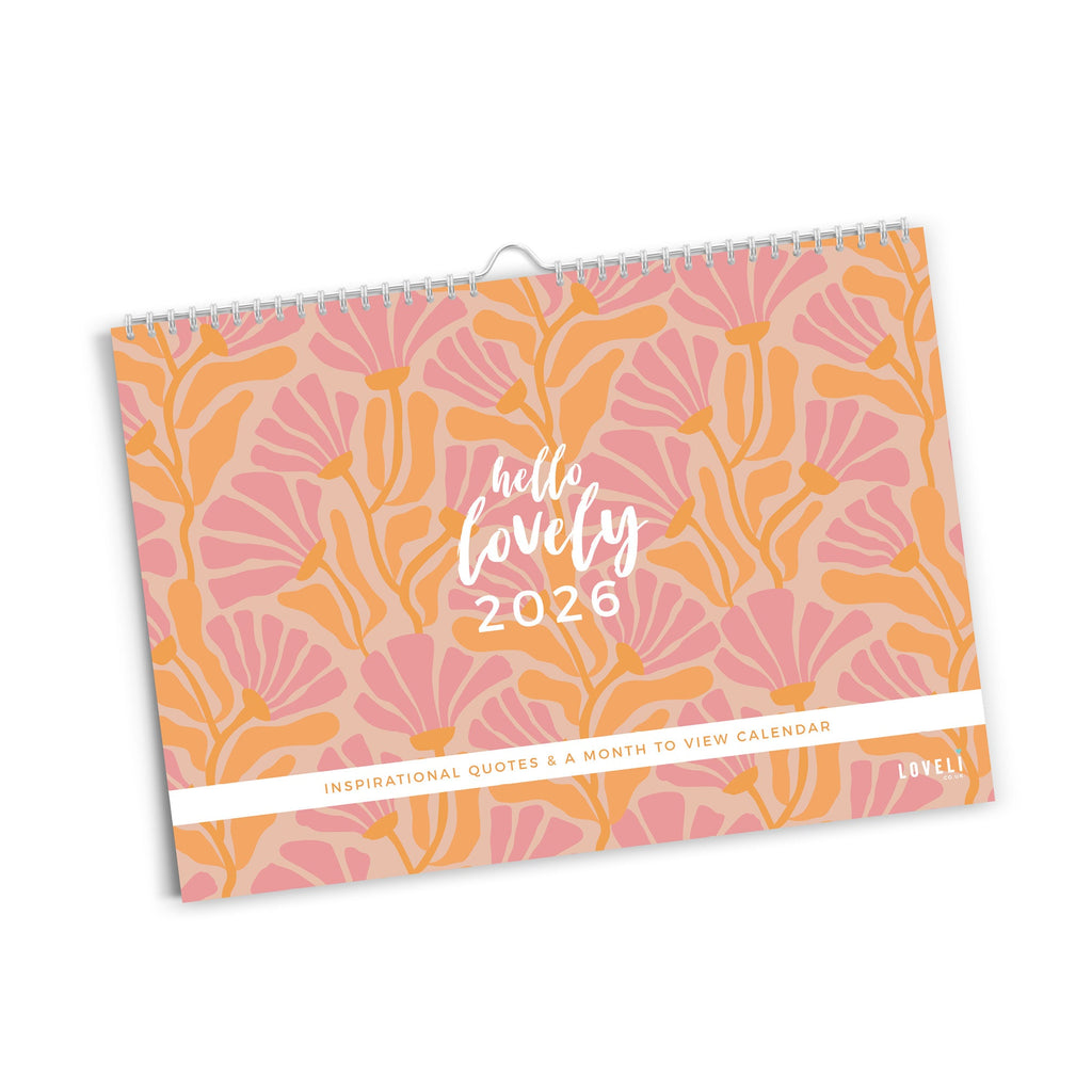 2026 Quote Calendar - Inspirational/Motivational Quote Calendar with Month To View