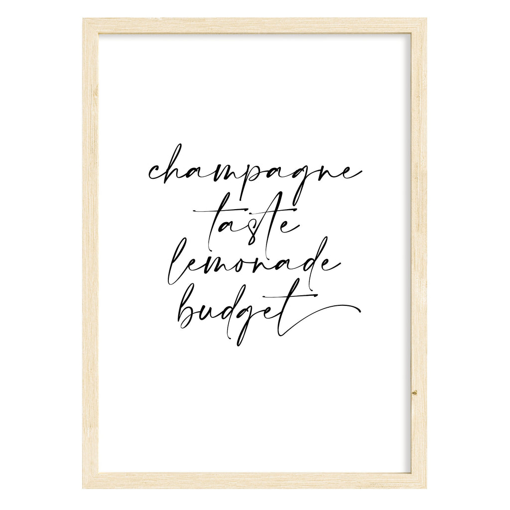 Copy of Lily Bollinger Champagne Art Print