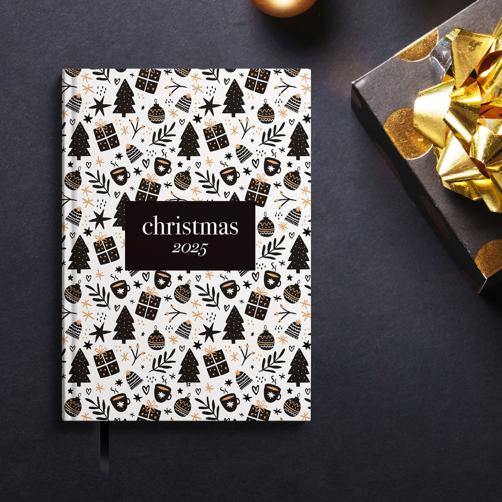NEW Cosy Christmas Planner Notebook Plain / Standard text only