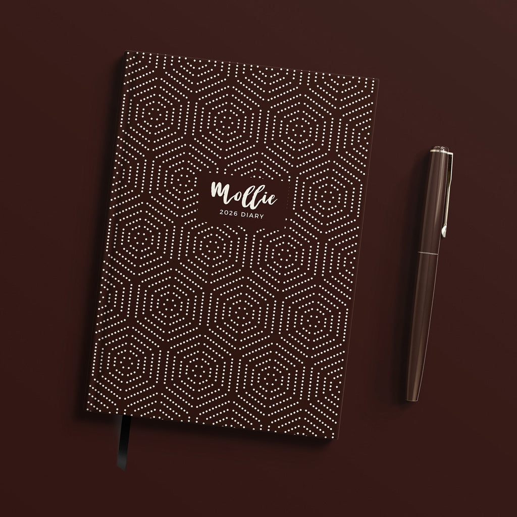NEW Personalised Chocolate Spot 2026 Diary