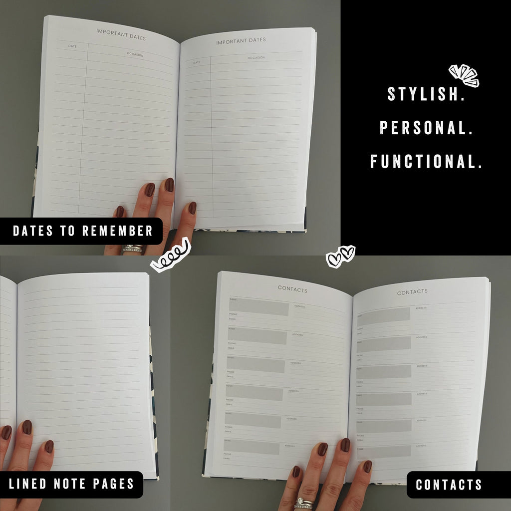 NEW Personalised Flower Power 2026 Diary