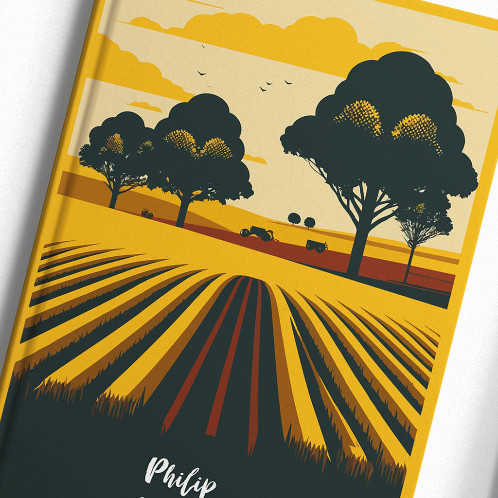 Personalised Retro Farm 2025 Weekly Diary (A5)