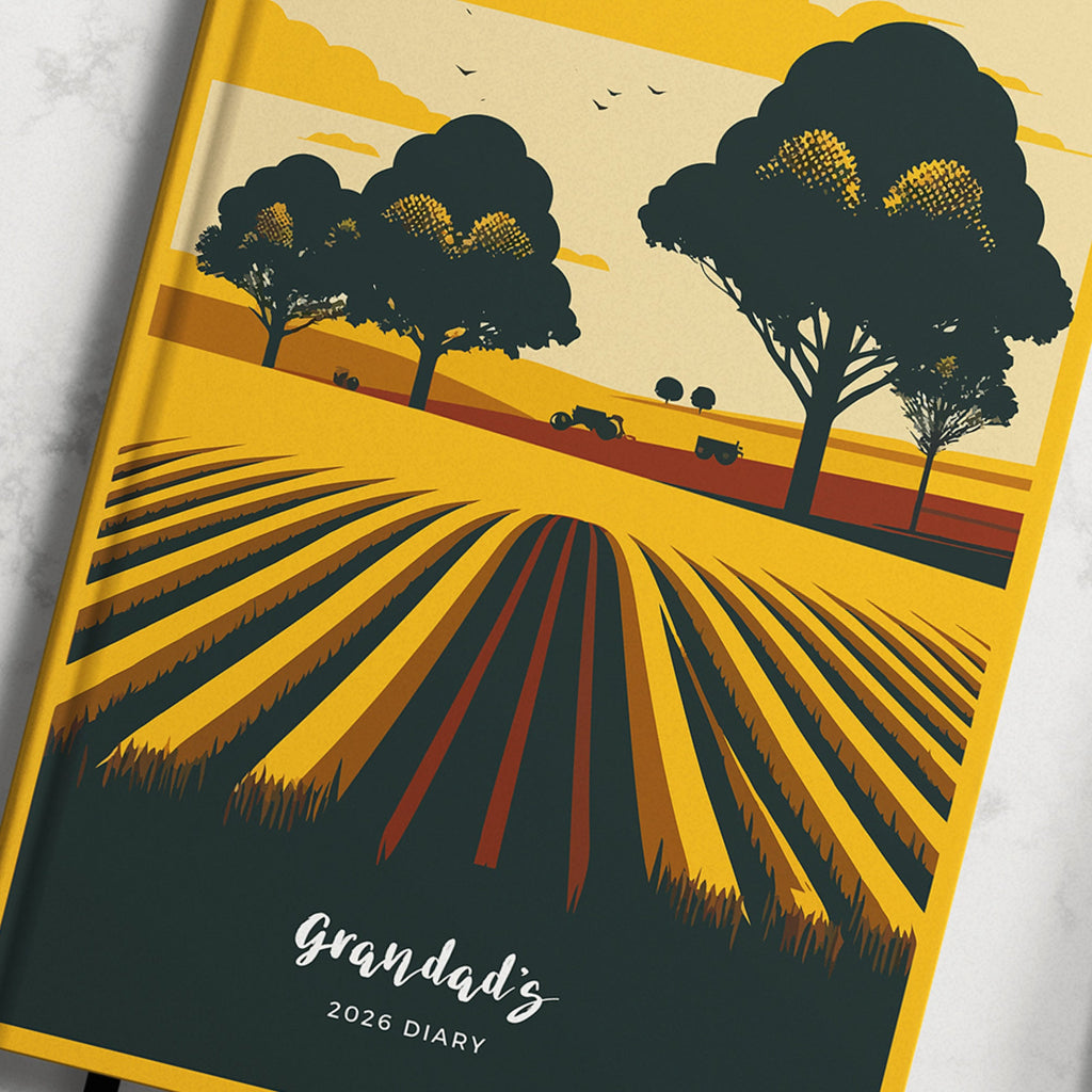 Personalised Retro Farm 2026 Diary