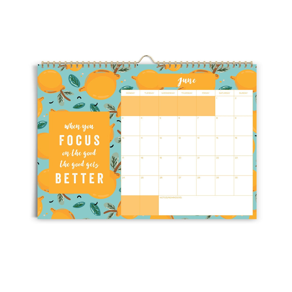 PRE-SALE - 2024 Calendar - Inspirational/Motivational Quote and Month To View