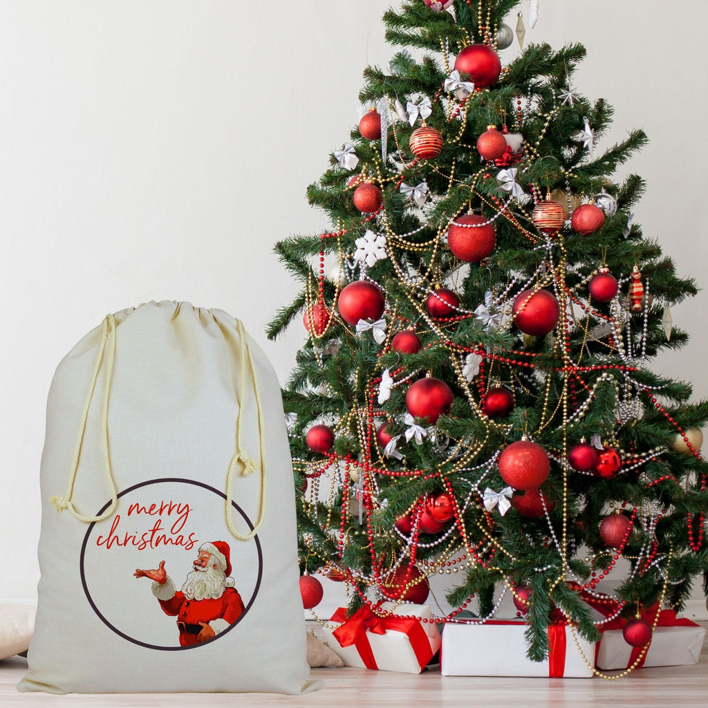 Santa Sack - Retro Santa