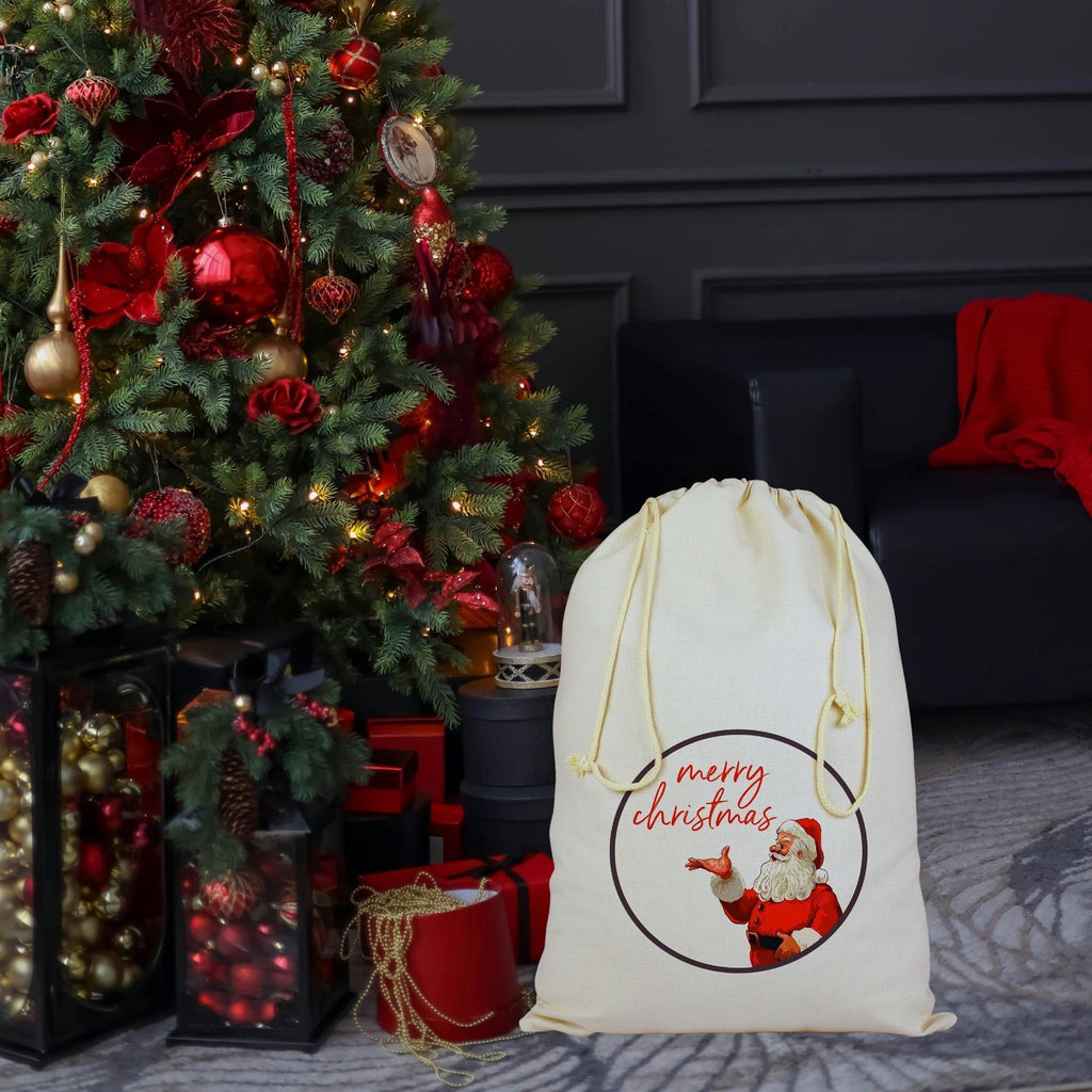 Santa Sack - Retro Santa