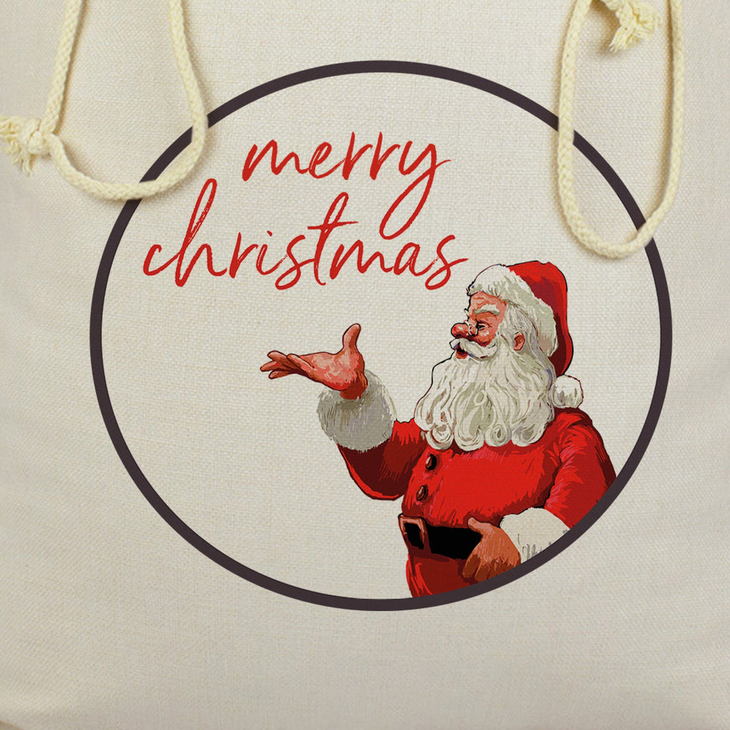 Santa Sack - Retro Santa