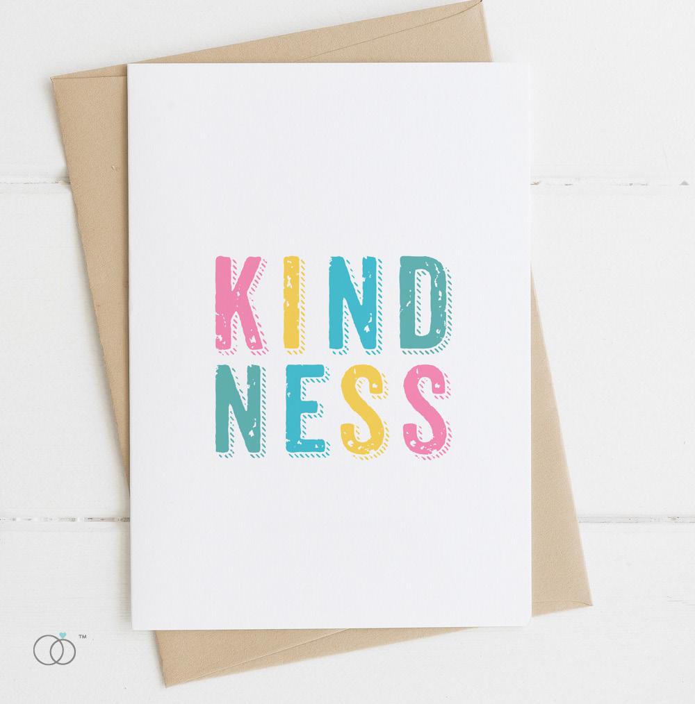 Kindness Quote Postcard
