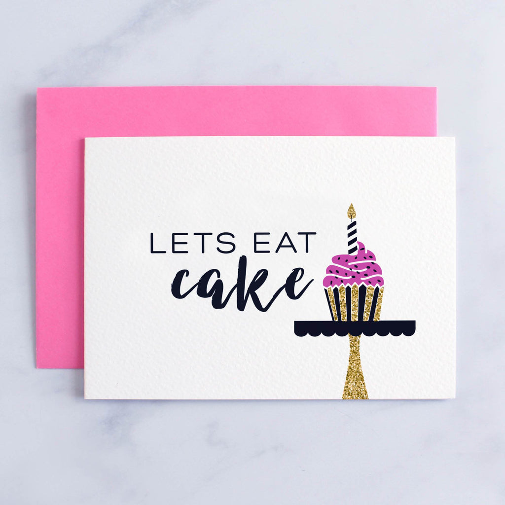 Let's Eat Cake Card