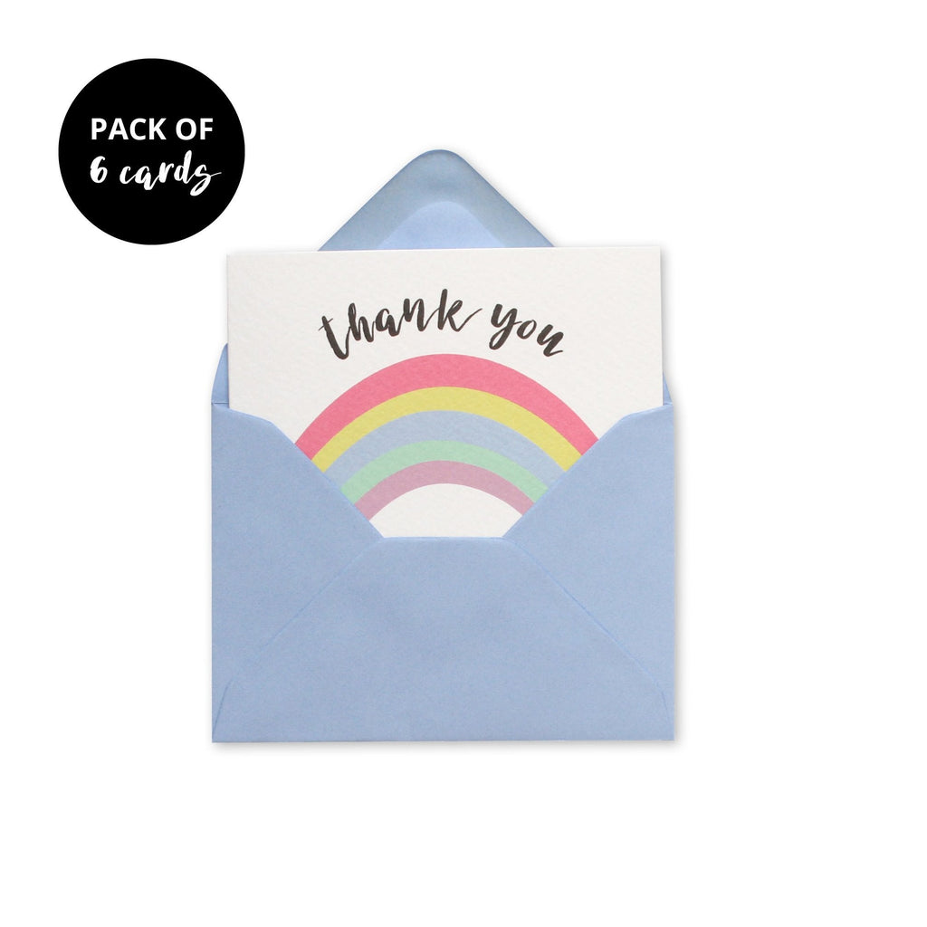 Mini Card Pack - Rainbow Thank You