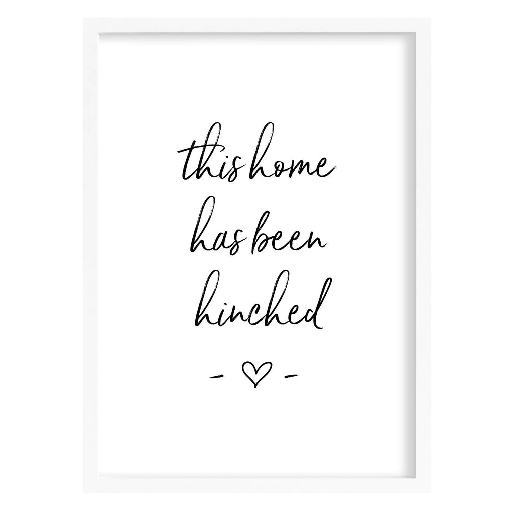 Mrs Hinch Quote Print A4 (210mm × 297mm) / White Frame