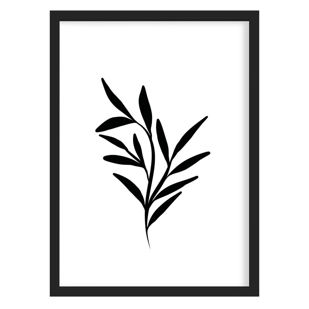 Olive Leaf Print